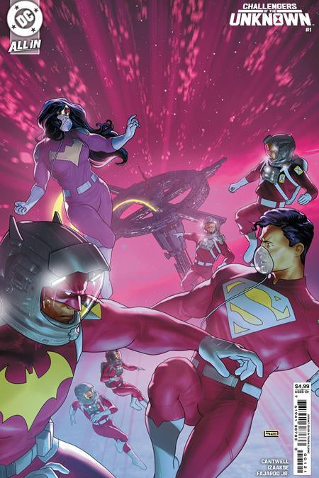 Challengers of the Unknown #1 Cvr B Taurin Clarke Csv (of 6)