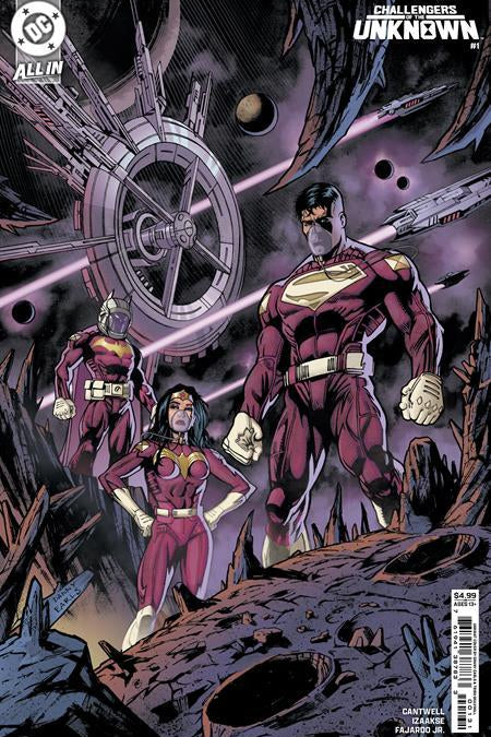 Challengers of the Unknown #1 Cvr C Danny Earls Csv (of 6)