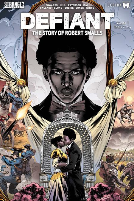 DEFIANT THE STORY OF ROBERT SMALLS #2 CVR A CAANAN WHITE Previously Solicited Thru Diamond Allocations May Occur (OF 4)