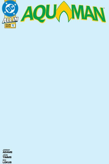 Aquaman #1 Cvr E Blank Csv