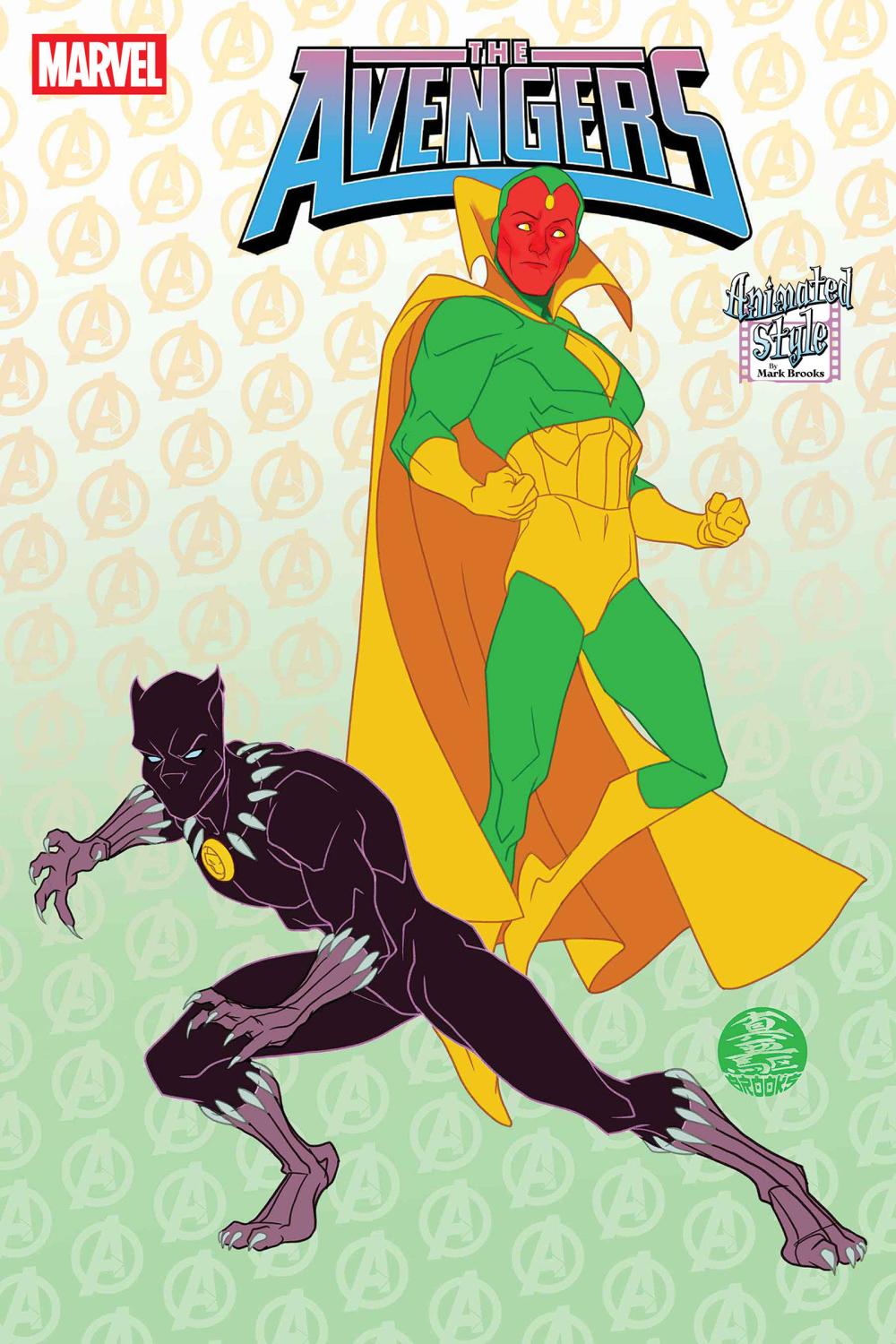 Avengers #23 Mark Brooks Animated-Style Var