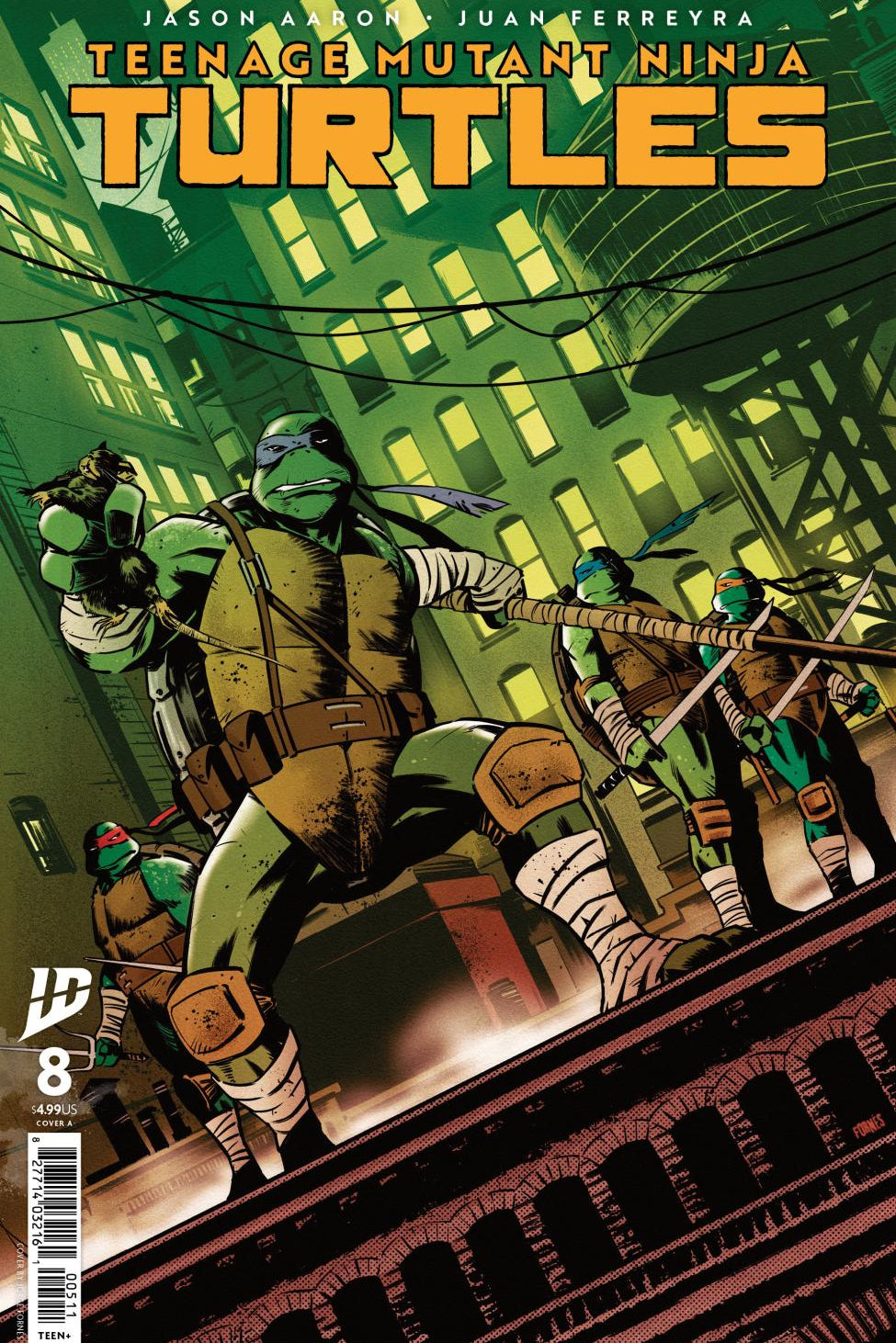 TEENAGE MUTANT NINJA TURTLES #8 COVER A FORNS CVR A