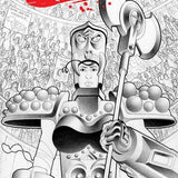 Free For All #1 Cvr F 10 Copy Incv Lesniewski B&W