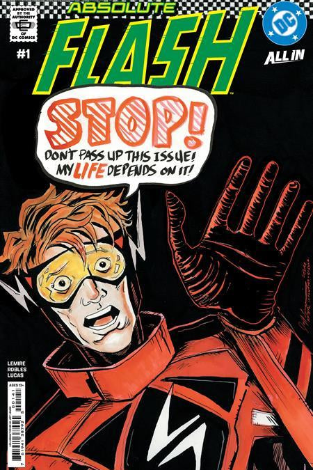 Absolute Flash #1 Cvr I Inc 1:25 Jeff Lemire Csv