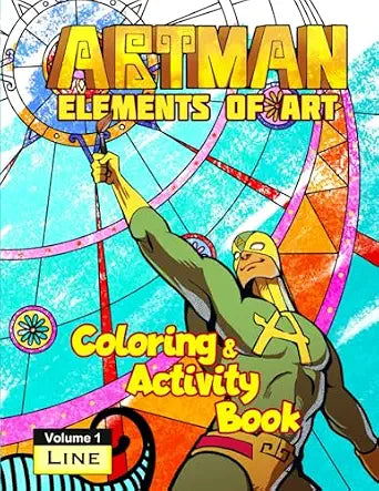Artman Elements of Art Coloring & Activity Book