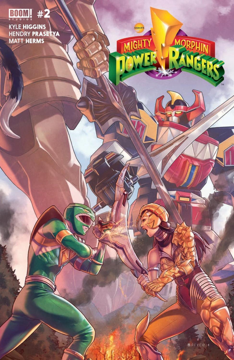 Mighty Morphin Power Rangers #2 Main Cvr