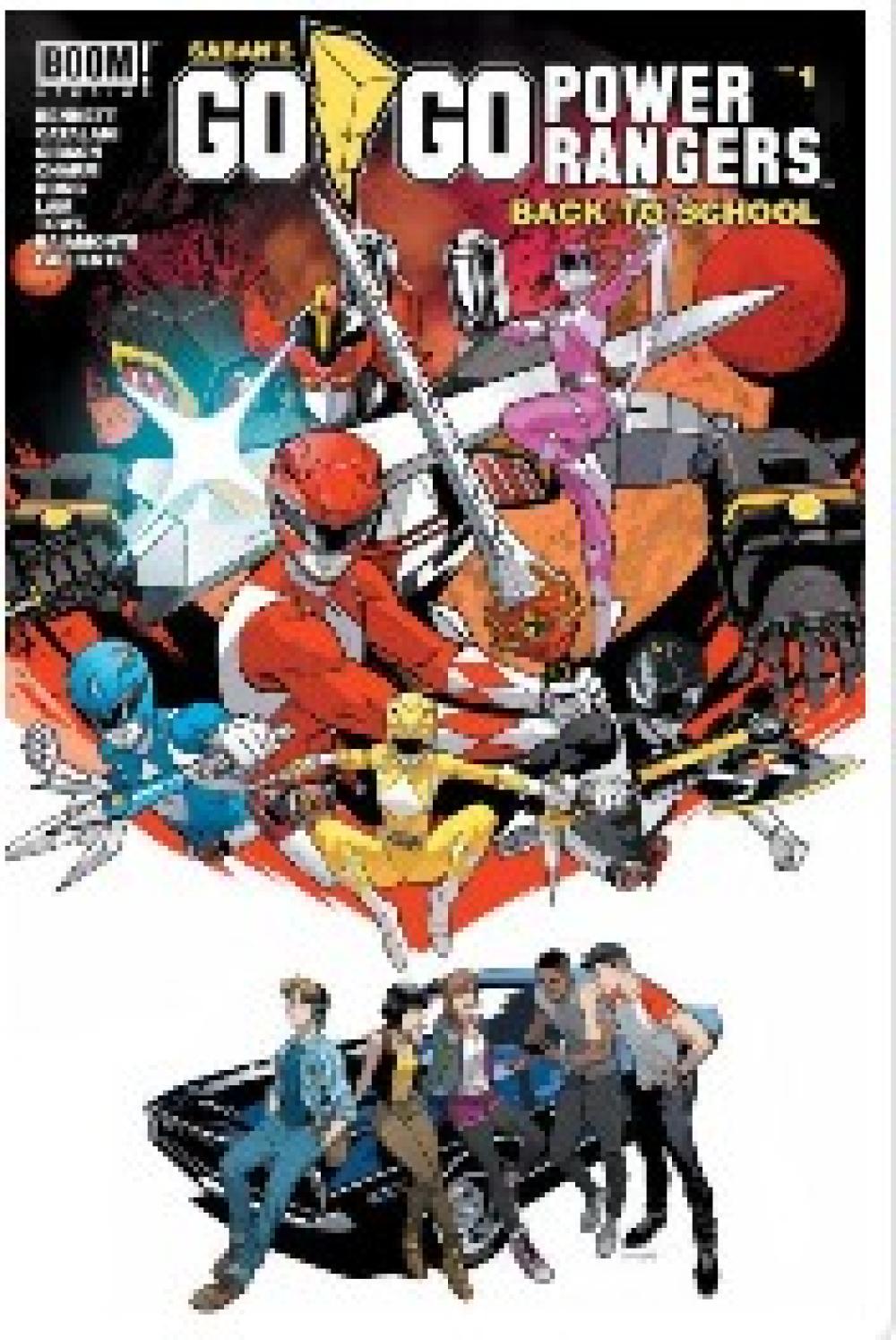 Go Go Power Rangers Back To School #1 Main