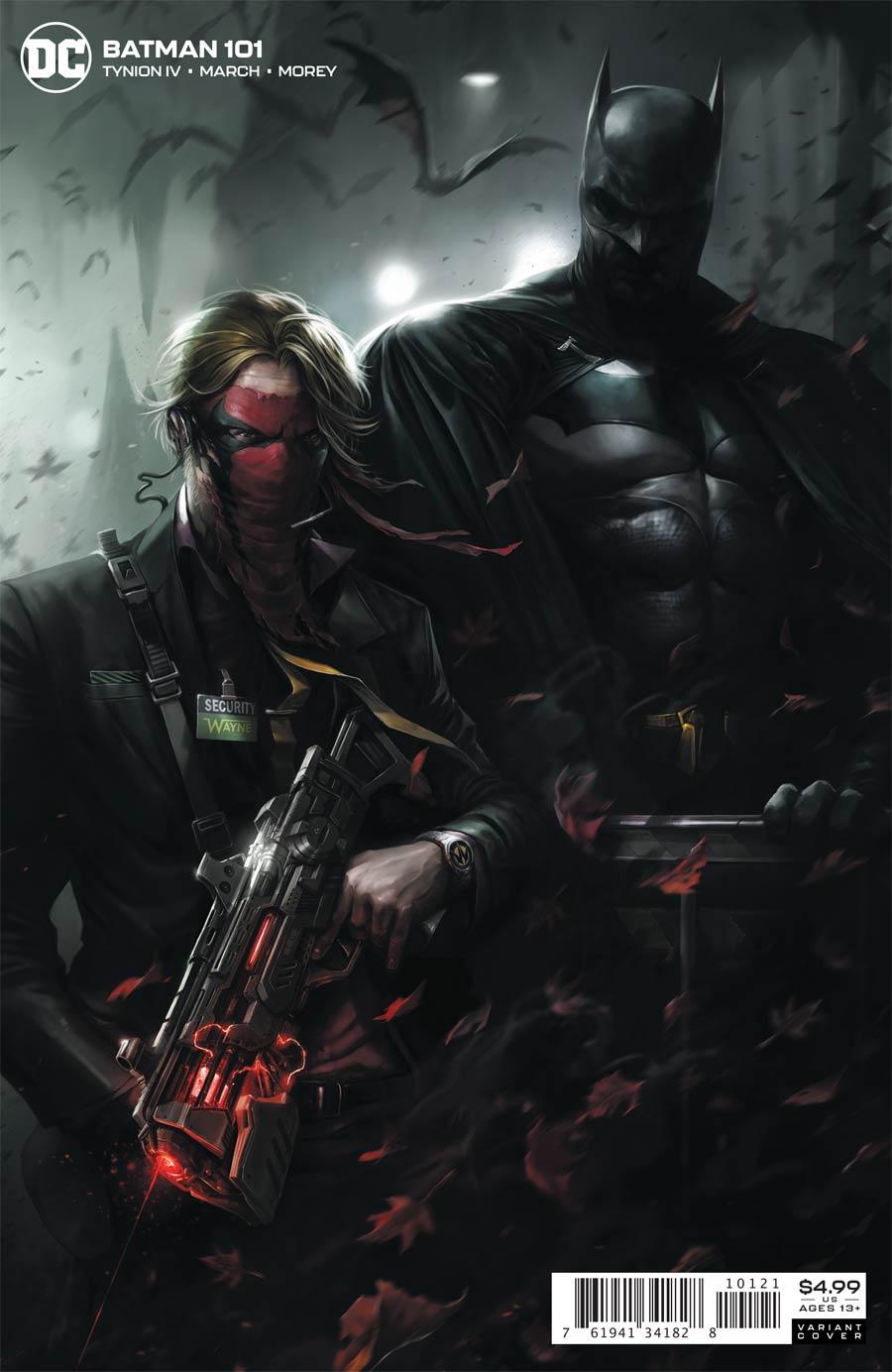 Batman #101 Card Stock B Mattina Var Ed Joker War