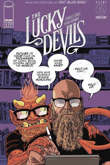 LUCKY DEVILS #4 CVR B ANDREW MACLEAN VAR (OF 9)