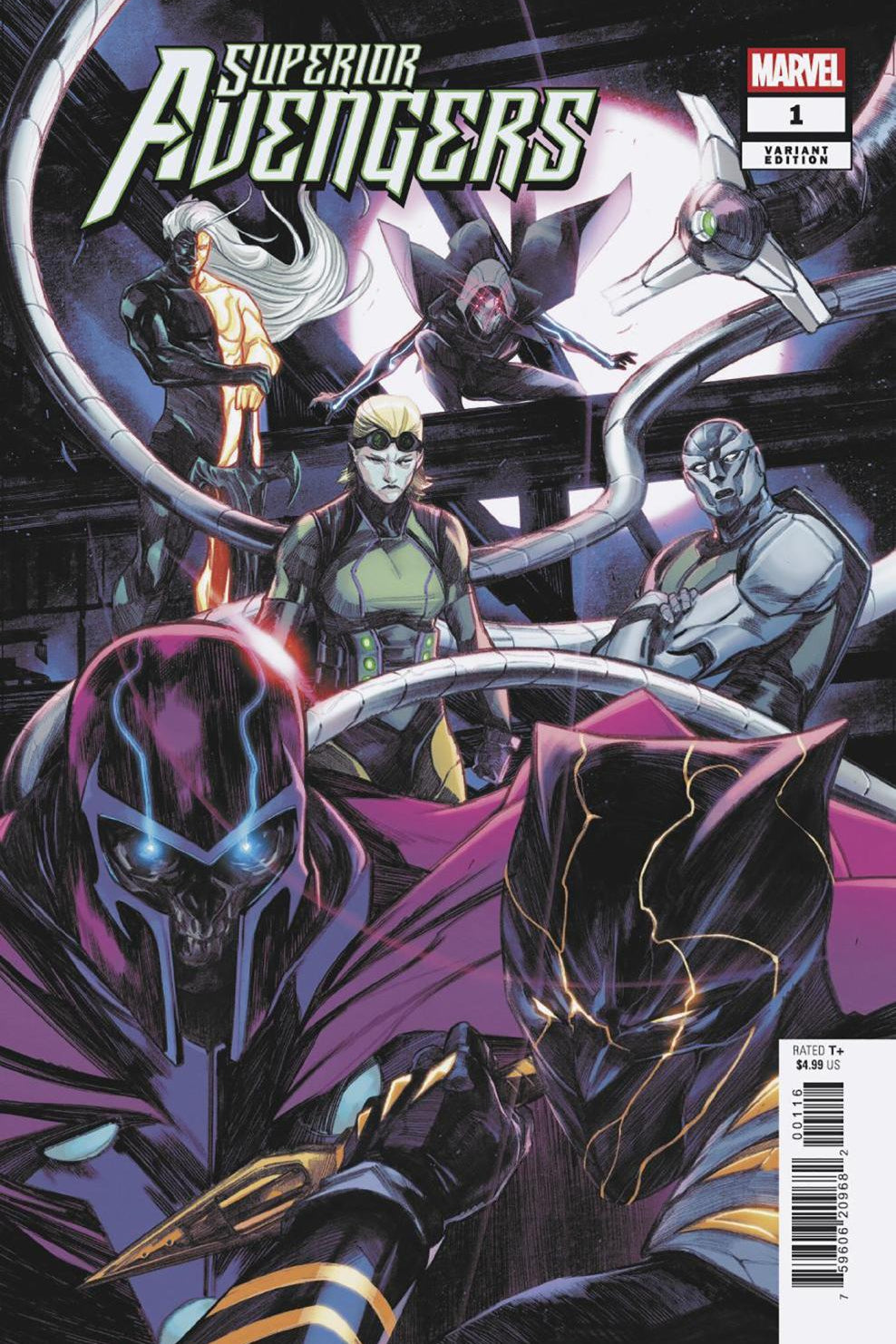 SUPERIOR AVENGERS #1 ALESSANDRO CAPPUCCIO VAR DOOM 1:25 INCV