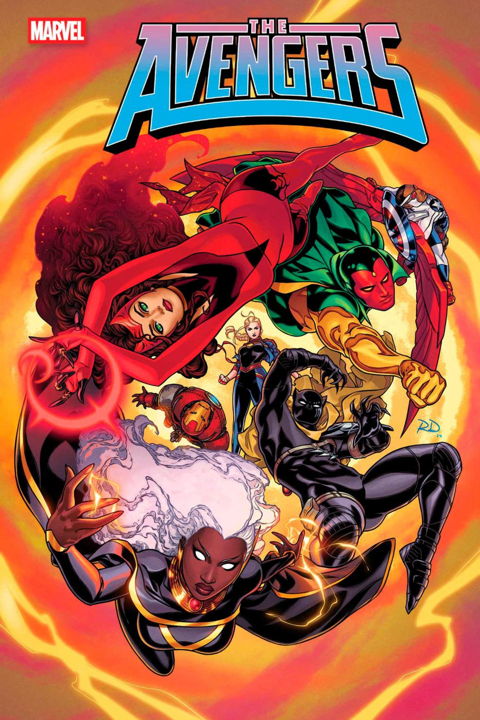 AVENGERS #25 RUSSELL DAUTERMAN VAR DOOM CVR B