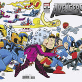 AVENGERS #25 CHRIS GIARRUSSO MARVEL UNIVERSE CONNECTING WRAP VAR B DOOM CVR D
