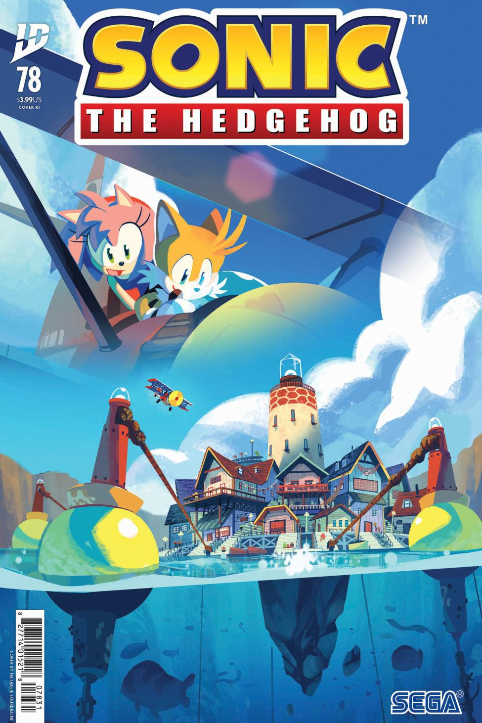 SONIC THE HEDGEHOG #78 VAR RI 10 FOURDRAINE CVR C 1:10 INCV