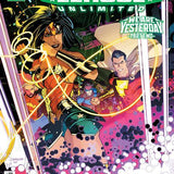JUSTICE LEAGUE UNLIMITED #6 CVR A DAN MORA CONNECTING WE ARE YESTERDAY