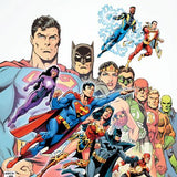 JUSTICE LEAGUE UNLIMITED #6 CVR E INC 1:25 DAN JURGENS CARD STOCK VAR WE ARE YESTERDAY 1:25 INCV