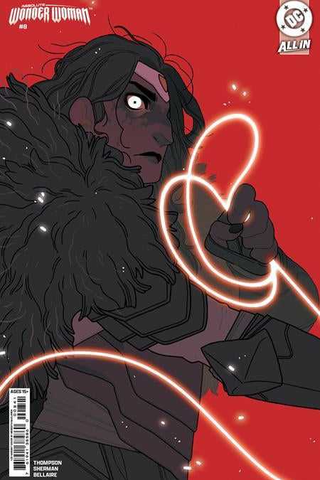 ABSOLUTE WONDER WOMAN #8 CVR D INC 1:25 MEREDITH MCCLAREN CARD STOCK VAR 1:25 INCV