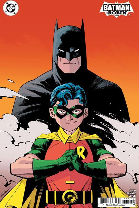 BATMAN AND ROBIN YEAR ONE #7 CVR D INC 1:25 ETHAN YOUNG CARD STOCK VAR OF 12 1:25 INCV