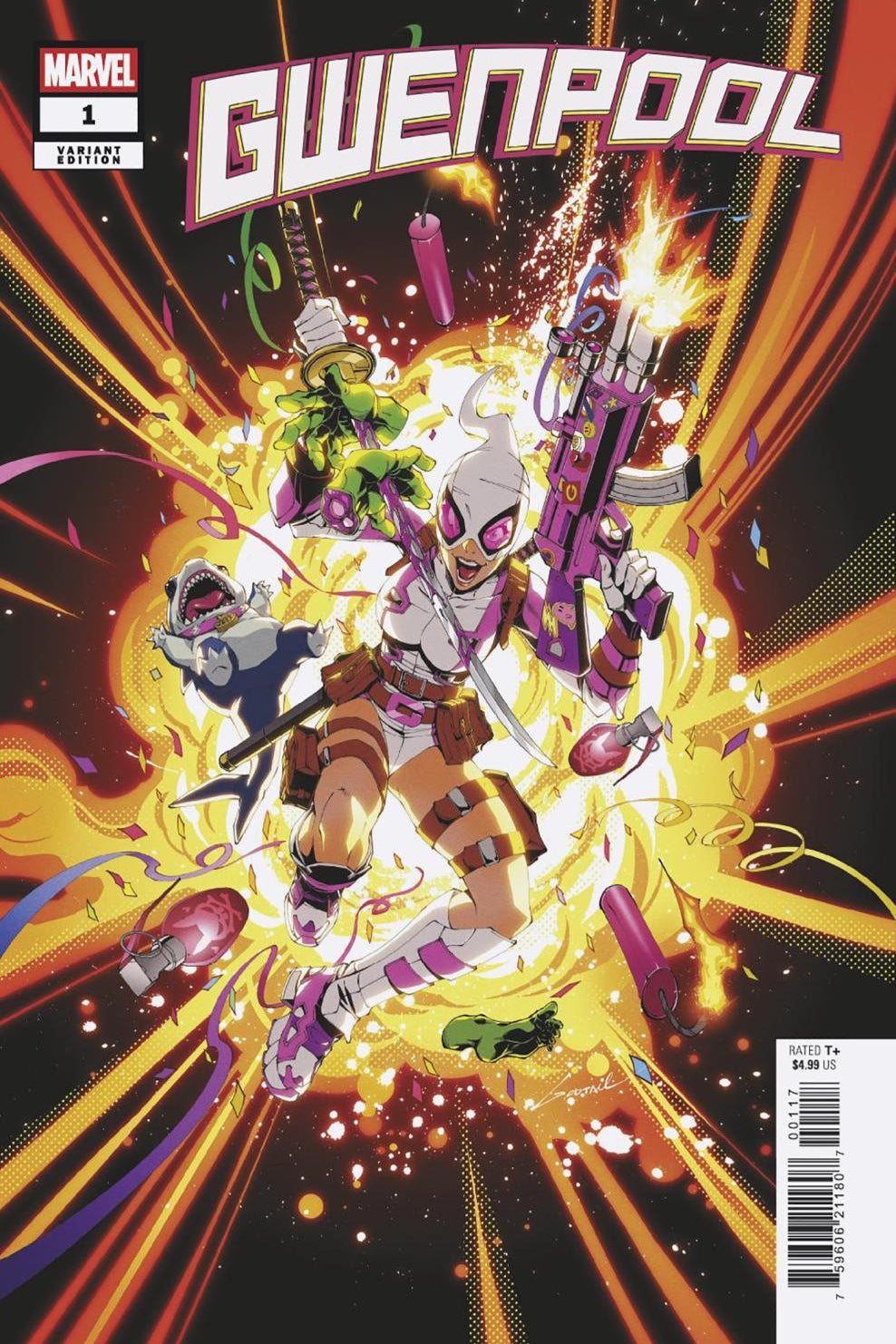 GWENPOOL #1 GODTAIL VAR 1:25 INCV
