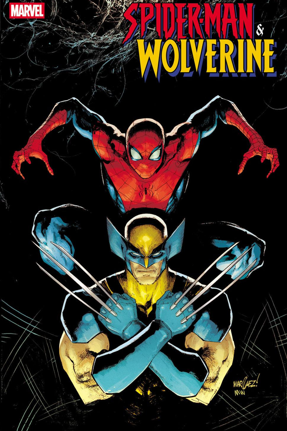 SPIDER-MAN AND WOLVERINE #1 DAVID MARQUEZ VAR 1:25 INCV