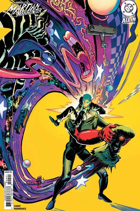 ABSOLUTE MARTIAN MANHUNTER #4 CVR D INC 1:25 RILEY ROSSMO CARD STOCK VAR OF 6 1:25 INCV