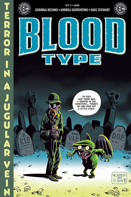 EC BLOOD TYPE #1 CVR D INC 1:10 ALBERT MONTEYS EC HOMAGE VAR OF 4 1:10 INCV