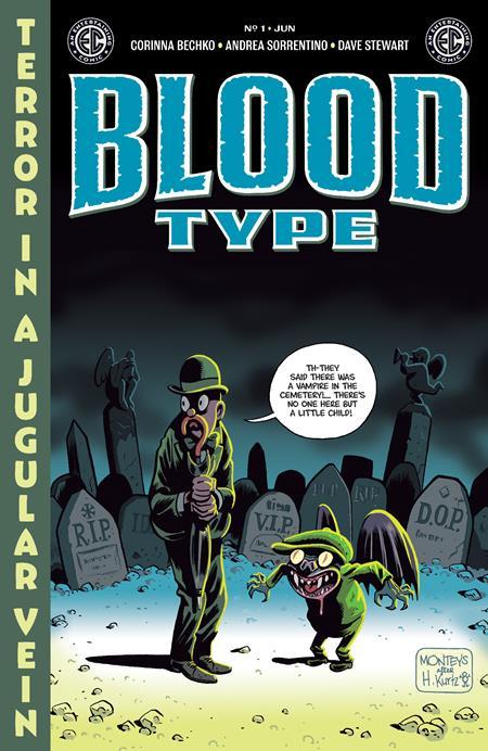 EC BLOOD TYPE #1 CVR D INC 1:10 ALBERT MONTEYS EC HOMAGE VAR OF 4 1:10 INCV