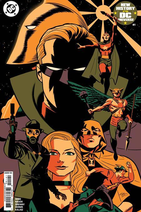 NEW HISTORY OF THE DC UNIVERSE #1 CVR H INC 1:25 MICHAEL CHO CARD STOCK VAR OF 4 1:25 INCV