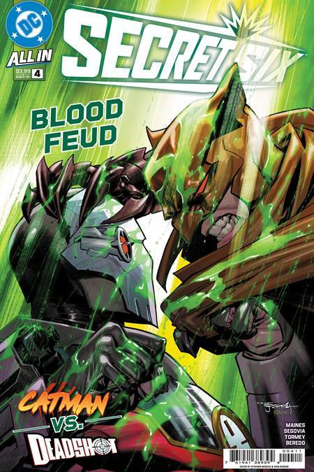 SECRET SIX #4 CVR A STEPHEN SEGOVIA OF 6