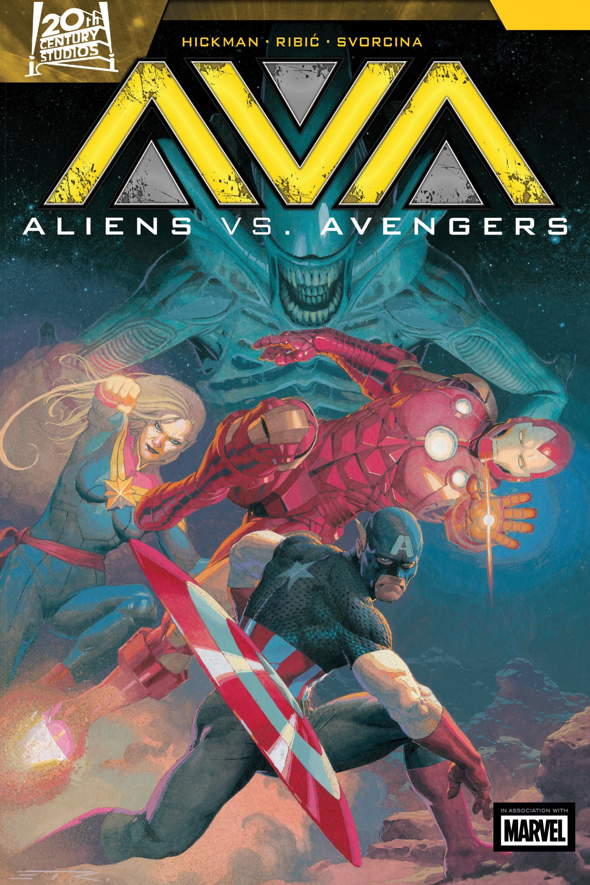 ALIENS VS AVENGERS TP VOL 01