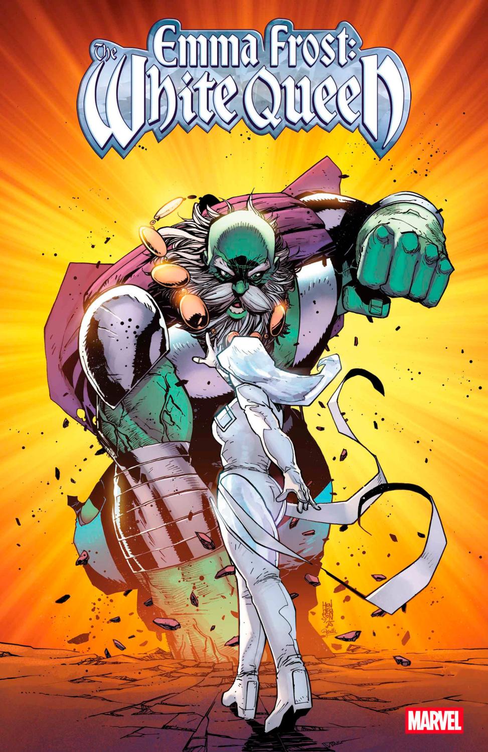 EMMA FROST THE WHITE QUEEN #1 MIKE HENDERSON BRING ON THE BAD GUYS VAR CVR B