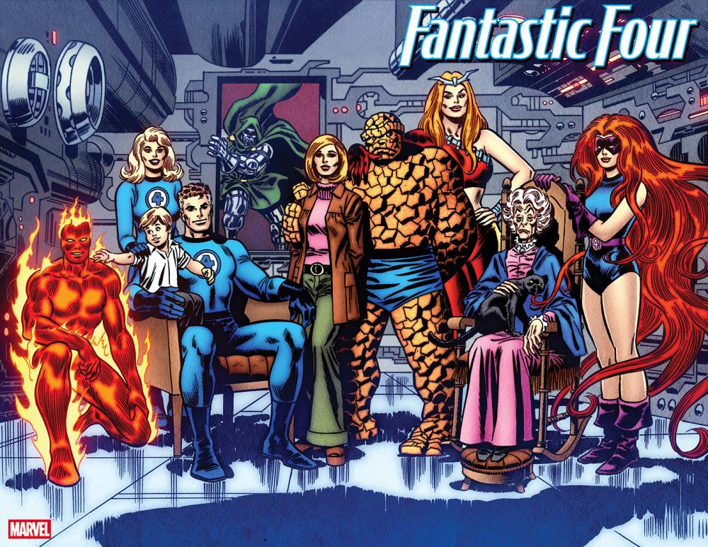 FANTASTIC FOUR #1 JOHN BUSCEMA REMASTERED VAR 1:50 INCV