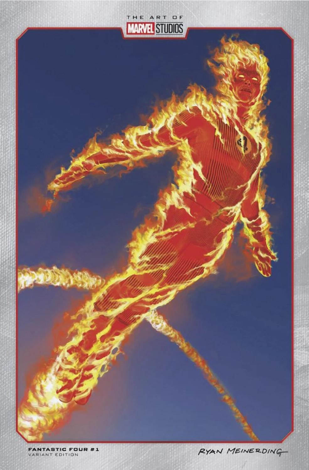 FANTASTIC FOUR #1 RYAN MEINERDING MARVEL STUDIOS VAR CVR H