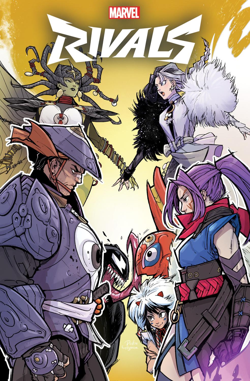 MARVEL RIVALS IGNITE #1 RICKIE YAGAWA VAR 1:25 INCV