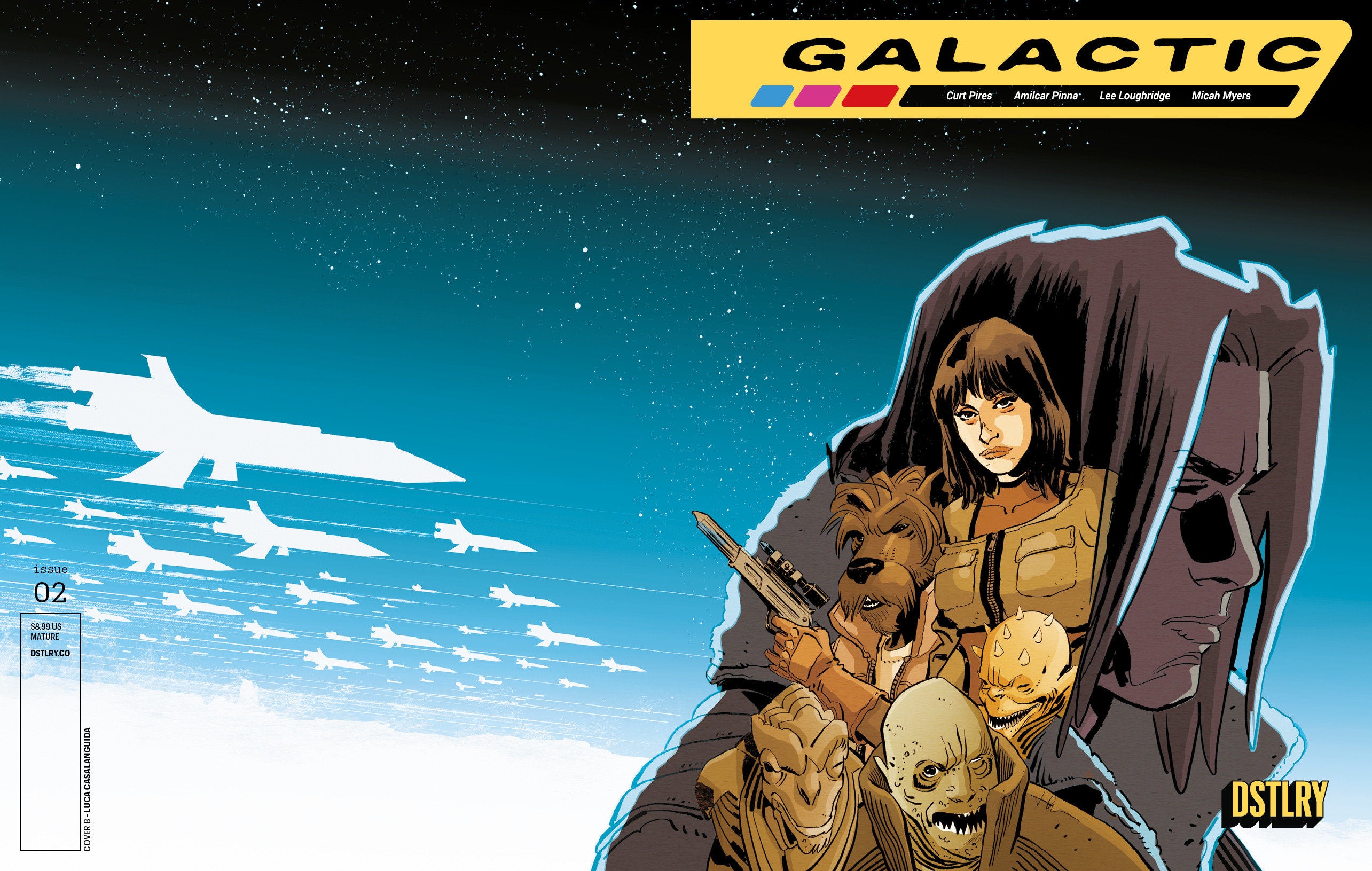 GALACTIC #2 CVR B LUCA CASALANGUIDA VAR