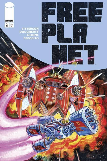 FREE PLANET #3 CVR A JED DOUGHERTY