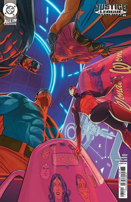 JUSTICE LEAGUE UNLIMITED #9 CVR G INC 1:25 NIMIT MALAVIA CARD STOCK VAR WE ARE YESTERDAY