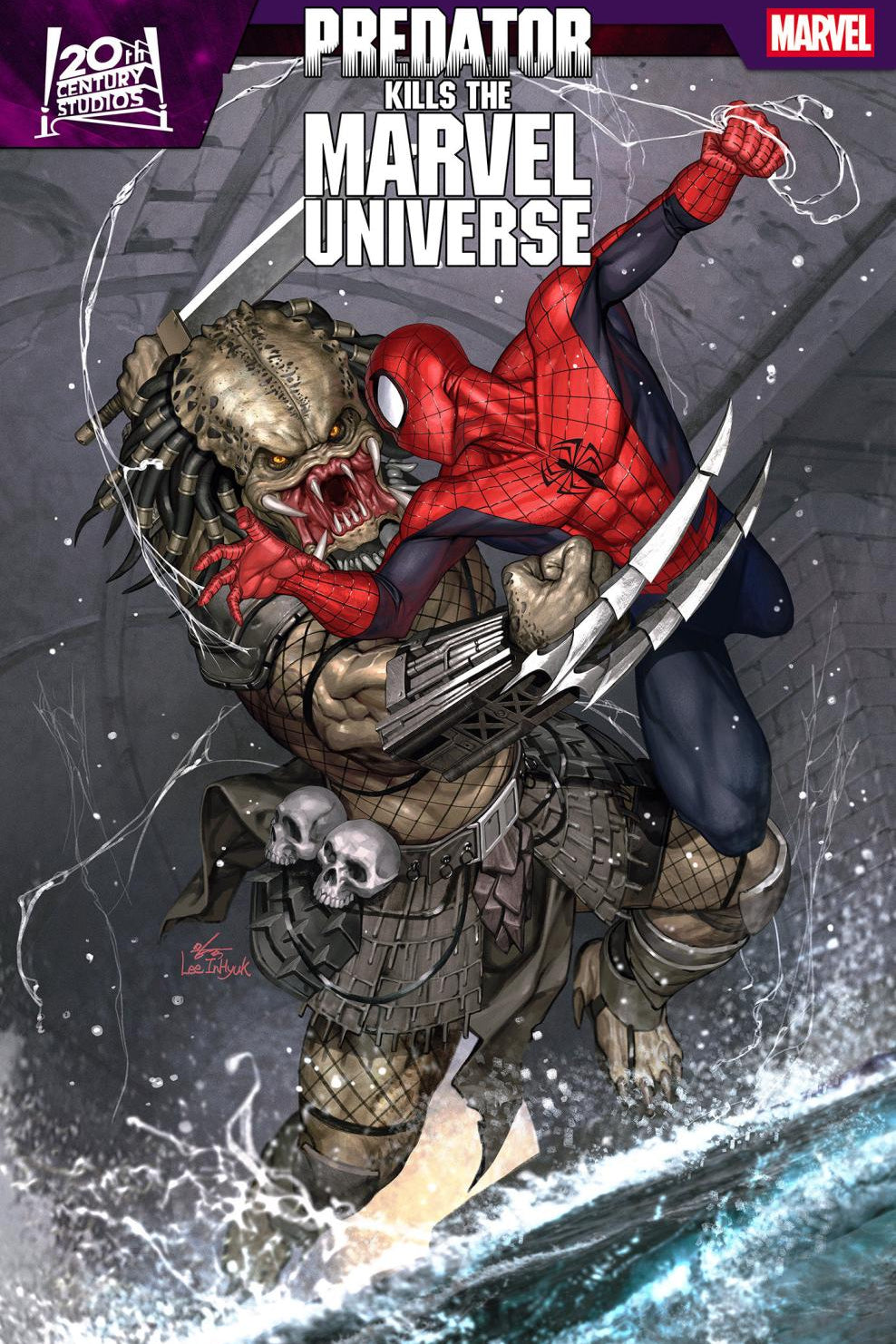 PREDATOR KILLS THE MARVEL UNIVERSE #1 INHYUK LEE VAR 1:25 INCV