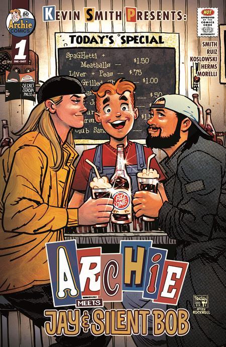 ARCHIE MEETS JAY AND SILENT BOB #1 ONE SHOT CVR G INC 1:10 DAN PANOSIAN VAR