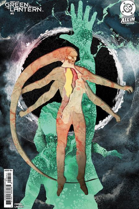 ABSOLUTE GREEN LANTERN #5 CVR D INC 1:25 ALEX ECKMAN-LAWN CARD STOCK VAR