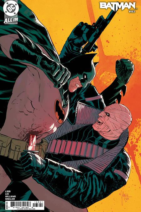 BATMAN #163 CVR N INC 1:25 MIKEL JANIN CARD STOCK VAR