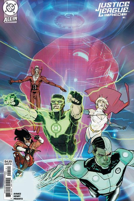 JUSTICE LEAGUE RED #1 CVR B CARMINE DI GIANDOMENICO CARD STOCK VAR (OF 6)