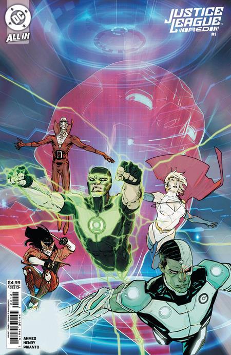 JUSTICE LEAGUE RED #1 CVR B CARMINE DI GIANDOMENICO CARD STOCK VAR (OF 6)