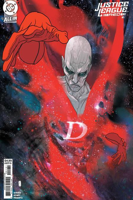 JUSTICE LEAGUE RED #1 CVR C CHRISTIAN WARD CARD STOCK VAR (OF 6)