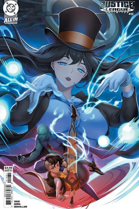 JUSTICE LEAGUE UNLIMITED #10 CVR C RACHTA LIN CARD STOCK VAR