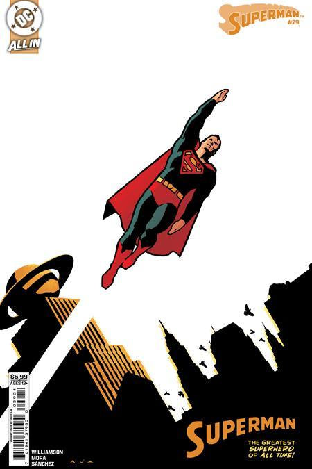 SUPERMAN #29 CVR B DAVID AJA CARD STOCK VAR