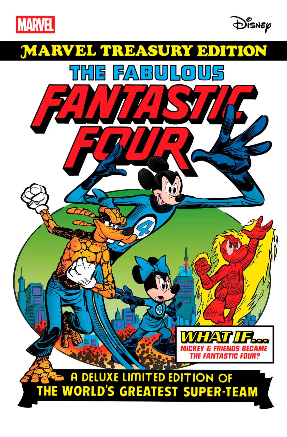 FANTASTIC FOUR #2 ALESSANDRO PASTROVICCHIO DISNEY WHAT IF FANTASTIC FOUR HOMAGE VAR CVR B