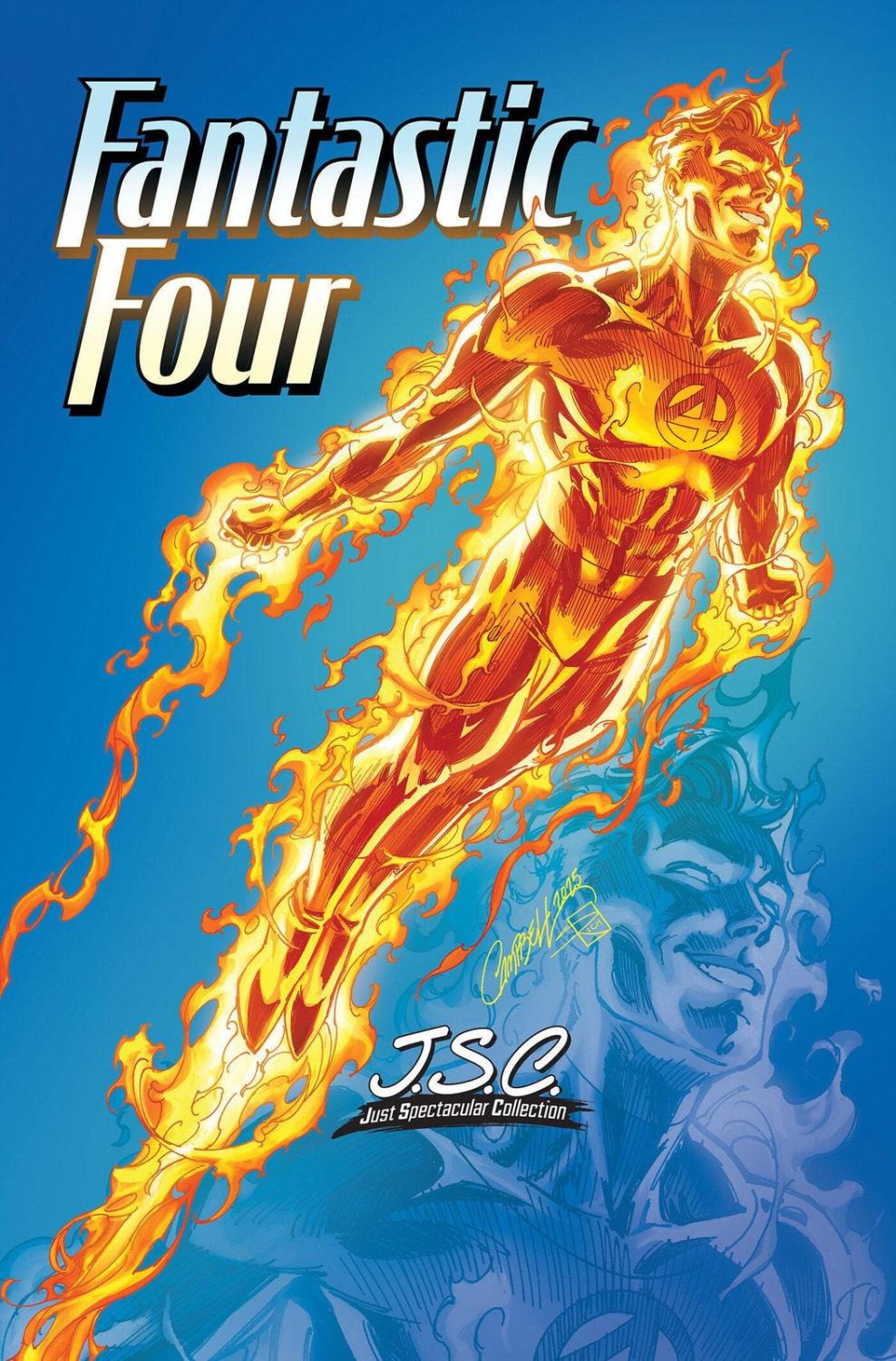 FANTASTIC FOUR #2 J SCOTT CAMPBELL JUST SPECTACULAR COLLECTION VAR CVR D