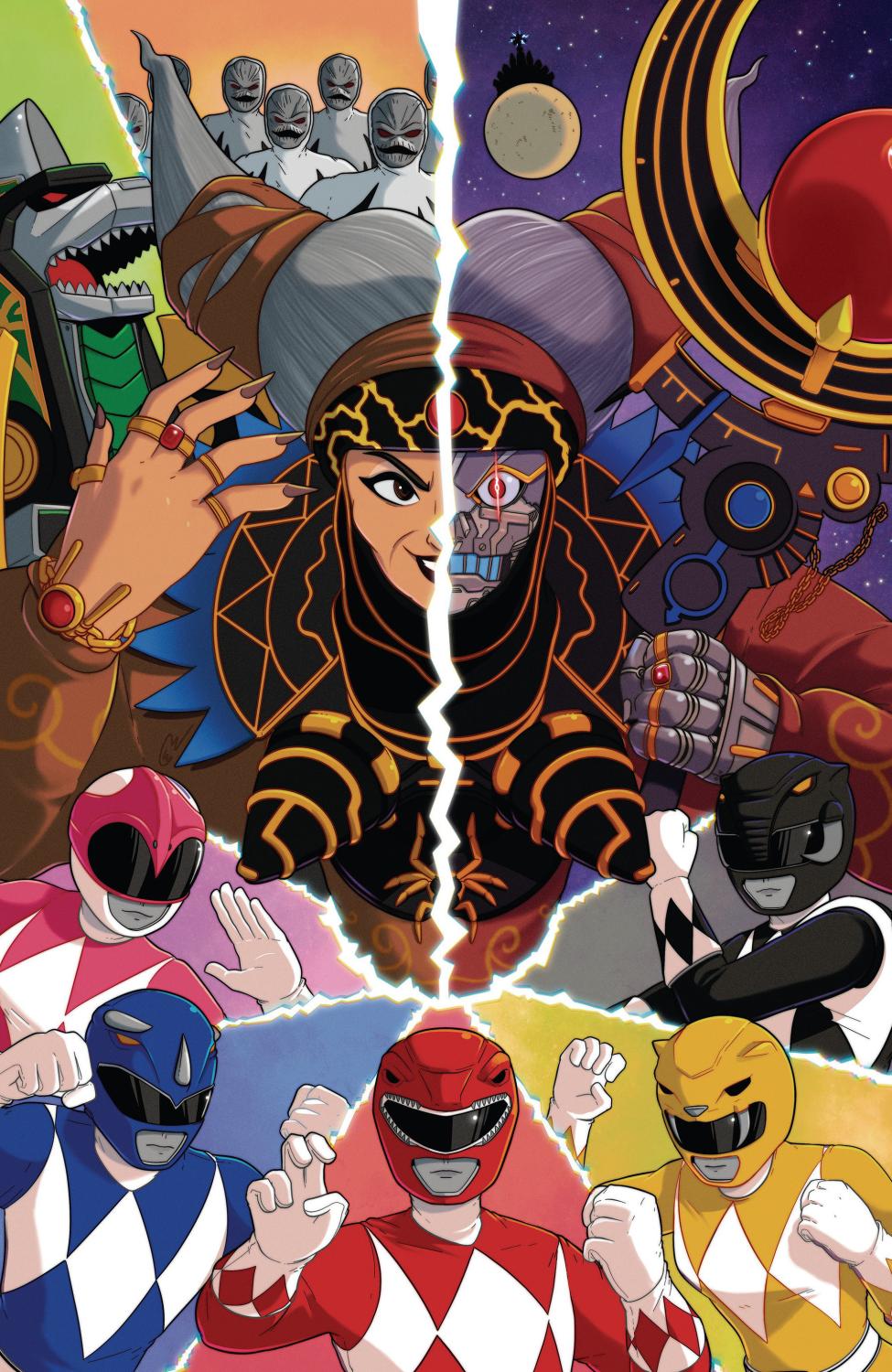 MIGHTY MORPHIN POWER RANGERS RITAS REWIND #1 F UNLOCKABLE VAR FULL ART GREGSON CVR F