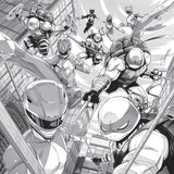 MIGHTY MORPHIN POWER RANGERS TEENAGE MUTANT NINJA TURTLES III #1 G 1:10 INCV FULL ART ZONNO CVR G 1:10 INCV