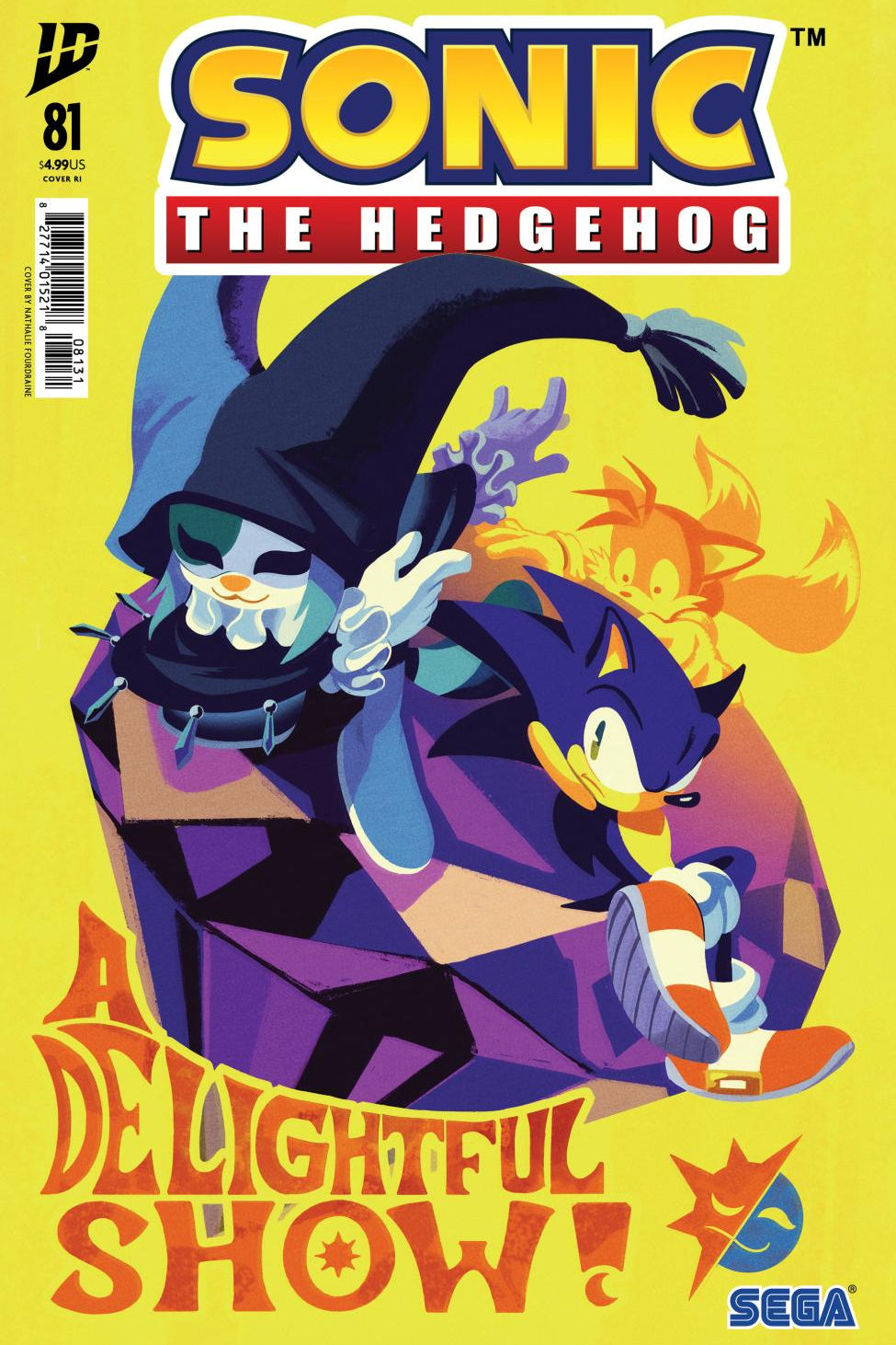 SONIC THE HEDGEHOG #81 VAR RI 15 FOURDRAINE CVR C 1:15 INCV